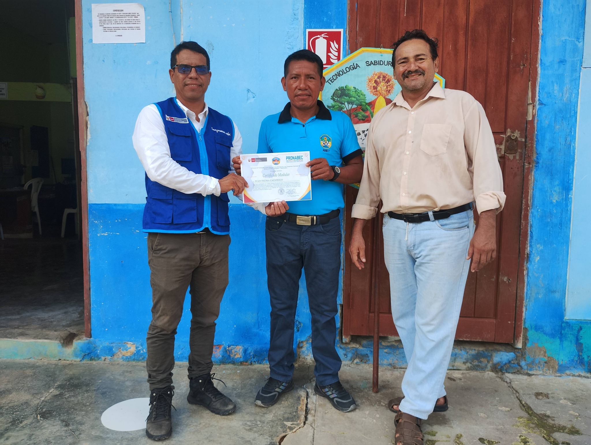 🖊️Clausura del programa técnico del PRONABEC